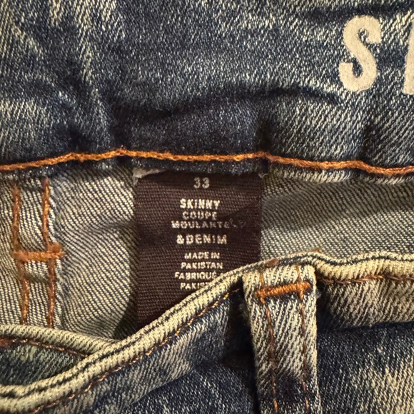 Men’s H&M Skinny Jeans Sz 33 X 32 (Both pair are included) - Picture 3 of 6